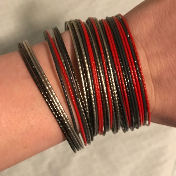 Bangle bracelet stack - Picture 1 of 3